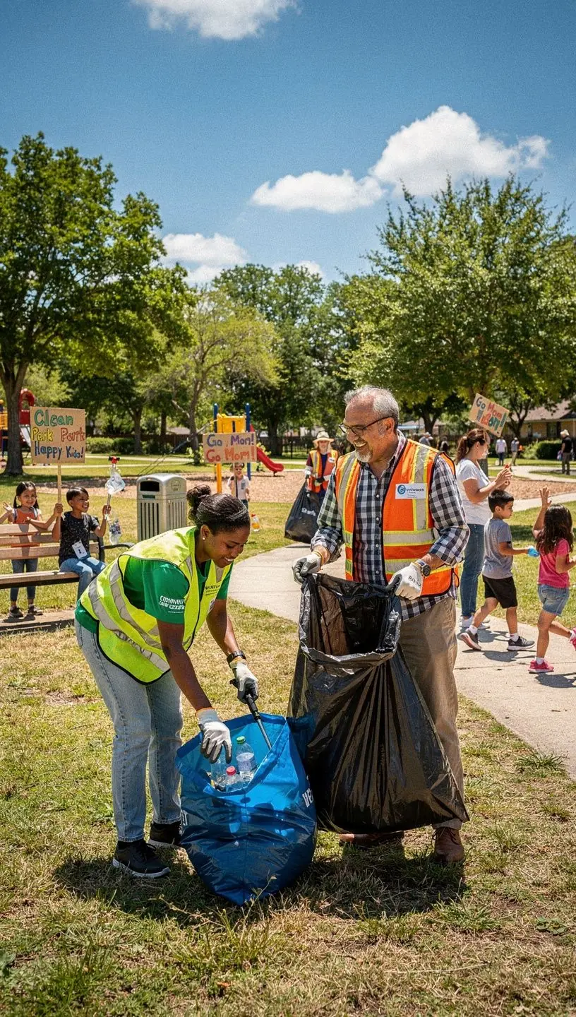 Local residents sharing stories and experiences together.